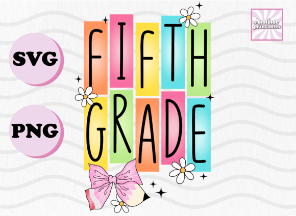 Back to School 5th Grade Pencil Coquette: A Unique Design for Every Back-to-School Season