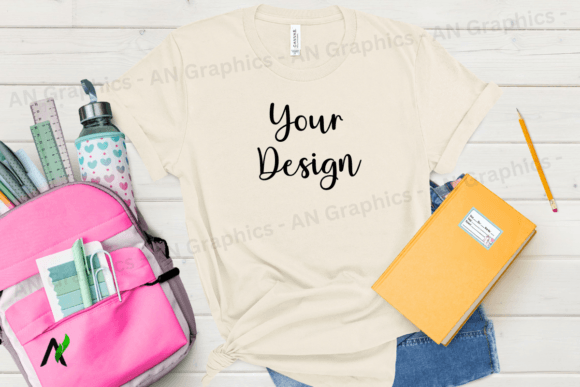Back to School Bell Canvas Mockup - 089: A Versatile Tool for Designers