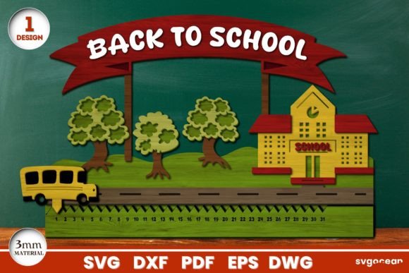 Back to School Countdown Design