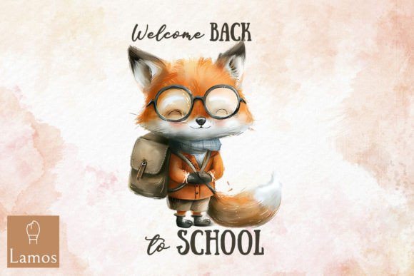 Back to School Fox: A Versatile Design Asset for Creative Professionals and Entrepreneurs