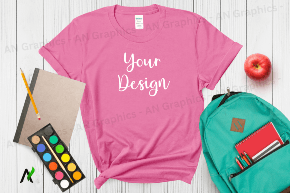 Back to School Gildan 5000 Mockup - 007: A Versatile Tool for Designers and Creators