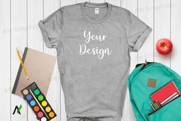 Back to School Gildan 64000 Mockup 0118: A Versatile Tool for Designers and Creators