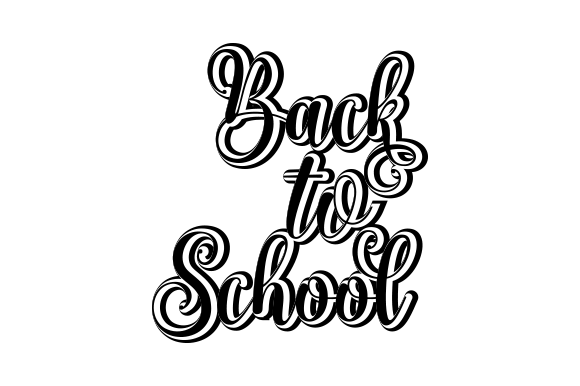Back to School SVG Design Template: A Versatile Resource for Creative Projects