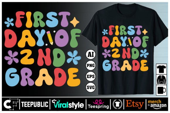 Back to School T-Shirt Design for the First Day