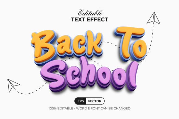 Back to School Text Effect 3D Soft Style: A Creative Tool for Modern Designers