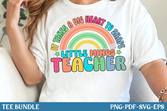 Little Minds Teacher, Back to School PNG: A Creative Asset for Educators and Designers
